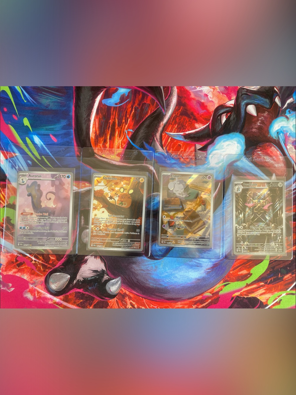 Pokémon- Lot of 4 Illustration Rares from Perfect Order